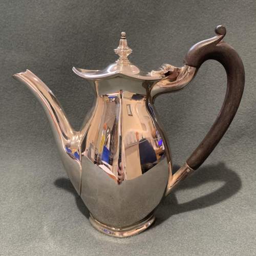 Early 20th Century Silver Coffee Pot image-2