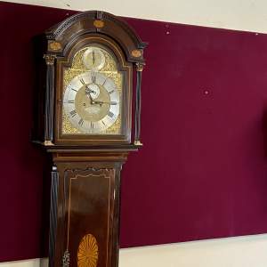 18th Century Mahogany Cased Grandfather Clock by Francis Dusgate