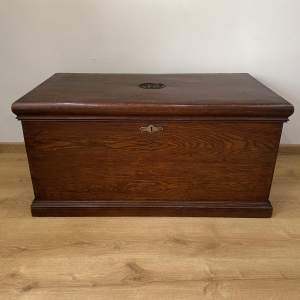 Large Country House Storage Box - Campaign Travel Trunk