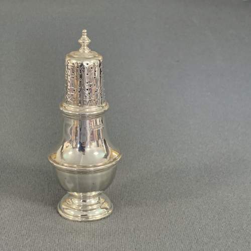 Early 20th Century Silver Pepper Pot image-1
