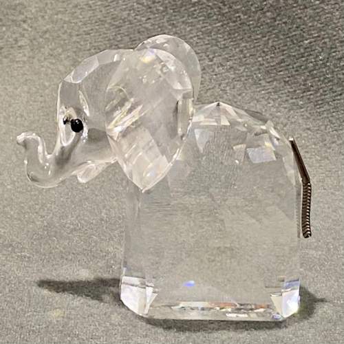 Swarovski Crystal Large Elephant Figure image-1