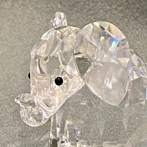 Swarovski Crystal Large Elephant Figure image-2