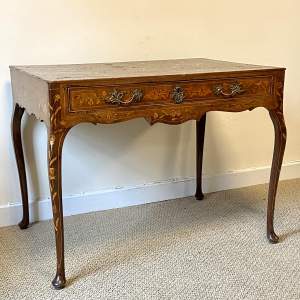 18th Century Marquetry Writing Table