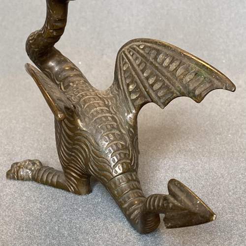 Bronze Dragon Candlestick image-4