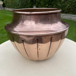Arts and Crafts Copper Planter by Henry Loveridge and Co