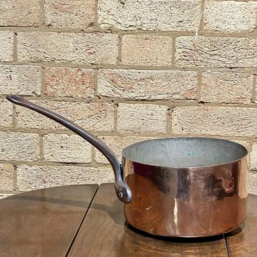 Vintage Copper Sauce Pan image-2