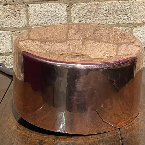 Vintage Large Copper Sauce Pan image-5