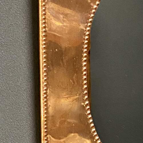 Arts and Crafts Copper and Brass Wall Mirror image-4