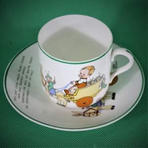 Nursery Ware: Mabel Lucie Attwell Shelley Cup and Saucer