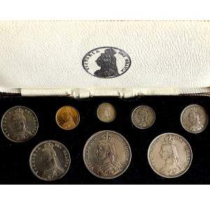 1887 Jubilee 8 coin set