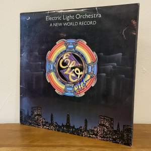 Signed Electric Light Orchestra - A New World Record - Vinyl LP