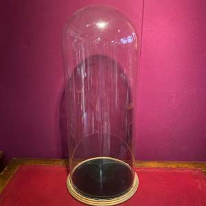 Very Large Victorian Glass Dome