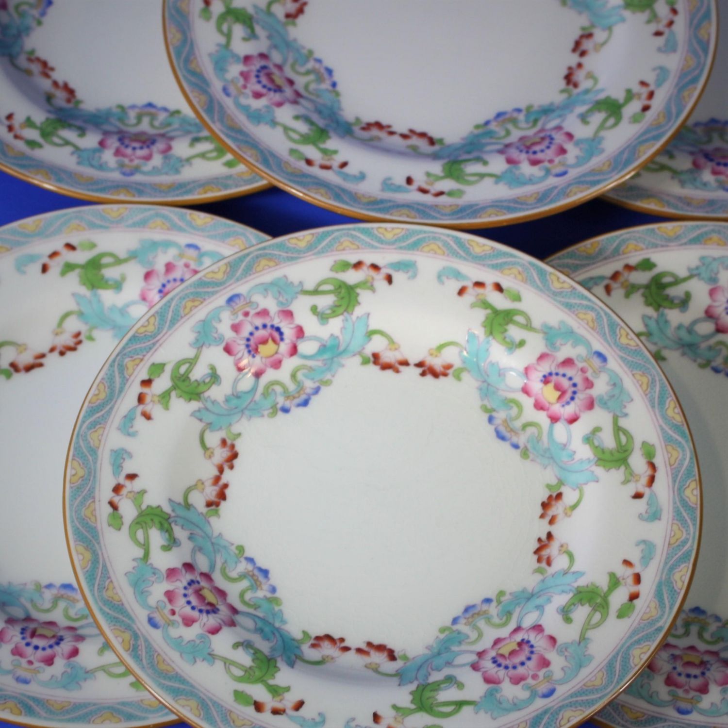 6 5/8" Minton Spring Bouquet Bread and Butter Plate s 