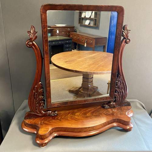 Large Victorian Dressing Table Mirror image-1