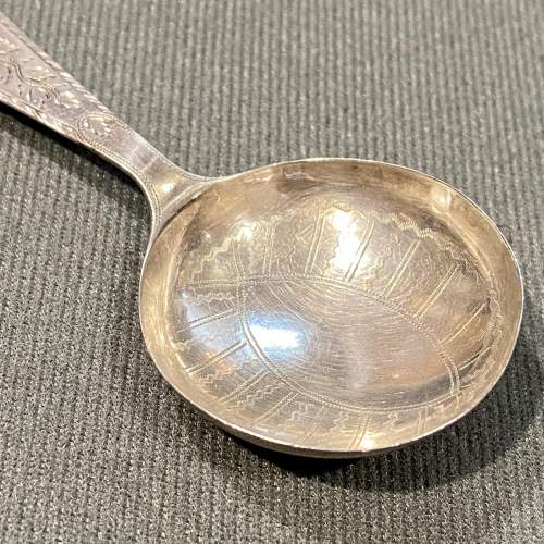 George III Silver Caddy Spoon by Joseph Taylor image-4