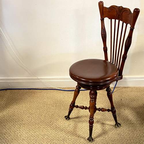 An Unusual American Music Room Chair image-1