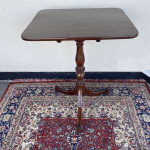 Regency Mahogany Lamp Table