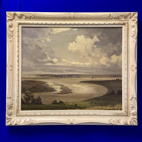 Clive Browne Oil on Canvas Riverscape image-1