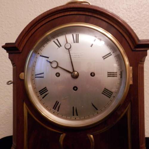 English Triple Fusee Clock by Russell of Manchester image-3