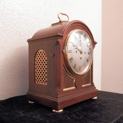 English Triple Fusee Clock by Russell of Manchester image-4