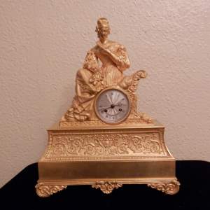 Early 19th Century French Gilt Bronze Clock