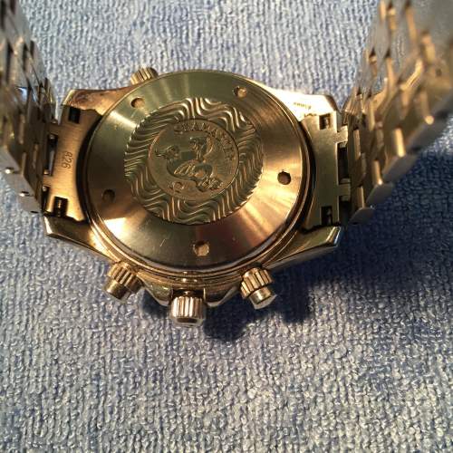 Omega Seamaster Professional Chronometer Blue Faced Watch image-3
