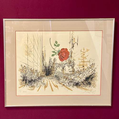 Ronald Searle Bloomsday Limited Edition Lithograph image-1