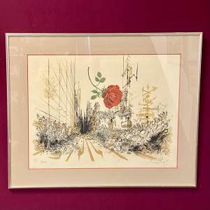 Ronald Searle Bloomsday Limited Edition Lithograph