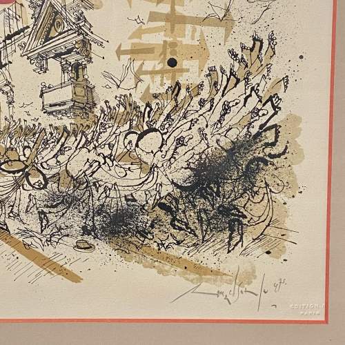 Ronald Searle Bloomsday Limited Edition Lithograph image-4
