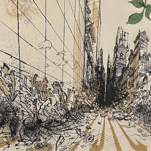 Ronald Searle Bloomsday Limited Edition Lithograph image-3
