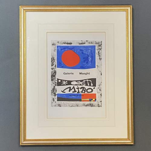 Joan Miro Lithographic Print image-1