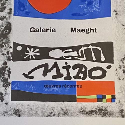 Joan Miro Lithographic Print image-3