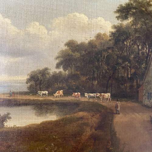 Oil on Canvas - Landscape - Circle of Patrick Naysmyth 1787-1831 image-3