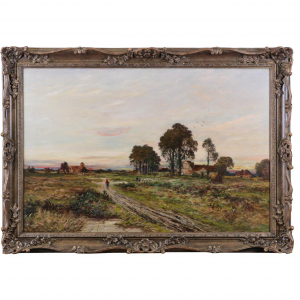Oil on Canvas - Landscape - Percy Norman  - 19th Century