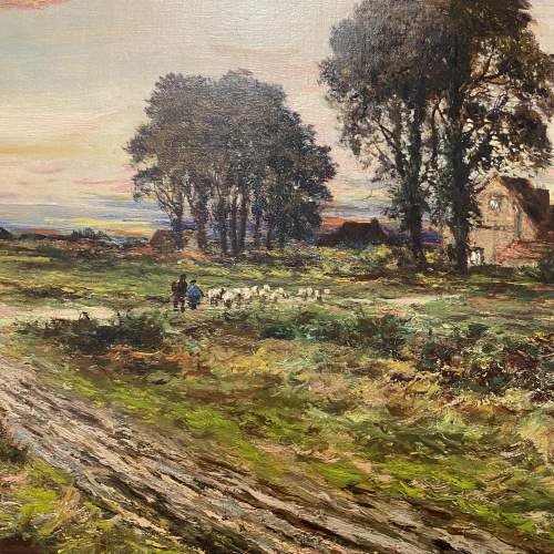 Oil on Canvas - Landscape - Percy Norman  - 19th Century image-2
