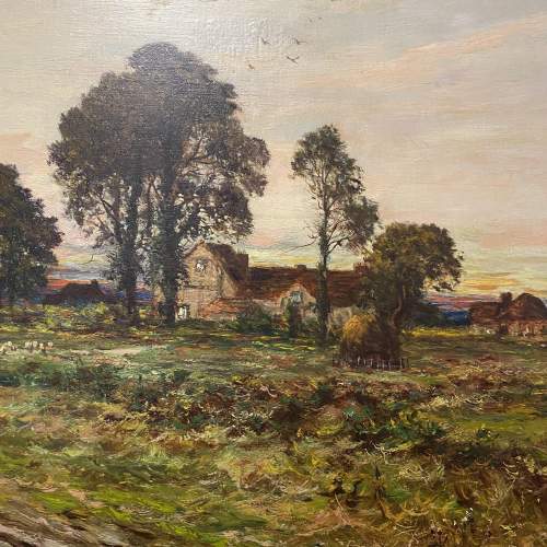 Oil on Canvas - Landscape - Percy Norman  - 19th Century image-4