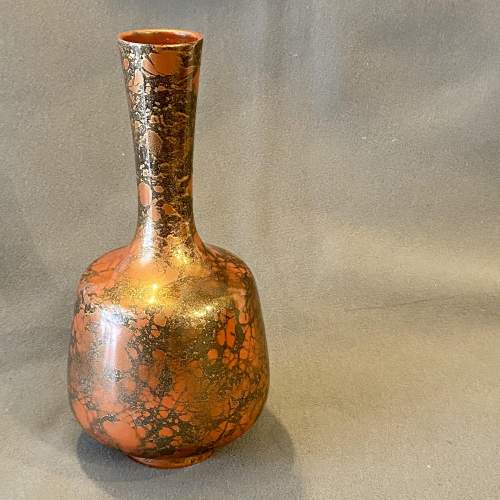 Early 20th Century Japanese Enamelled Bronze Vase image-1