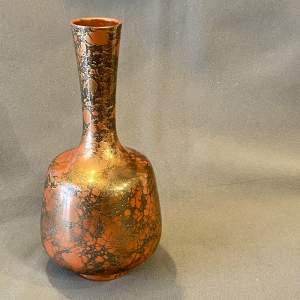Early 20th Century Japanese Enamelled Bronze Vase
