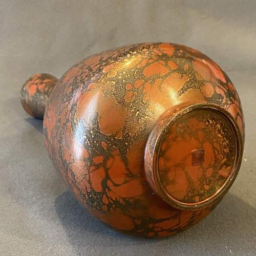 Early 20th Century Japanese Enamelled Bronze Vase image-3