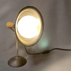 Vintage Heat Lamp Upcycled Light
