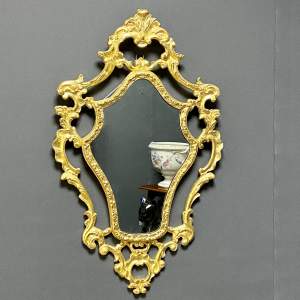 Vintage Gilt Hall Mirror