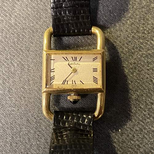 18K Gold Kutchinsky Ladies Wrist Watch image-1