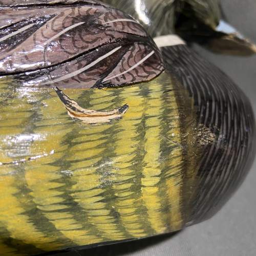 Vintage Painted Wood Decoy Duck image-6