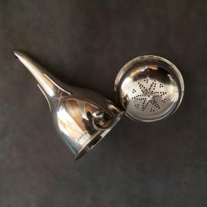 Silver Plated Wine Funnel
