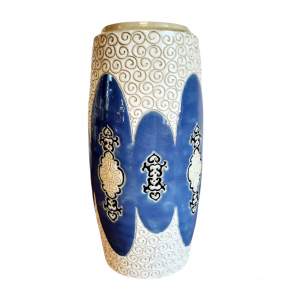 Vintage Vietnam Dona Art Export Saigon Ceramic Vase