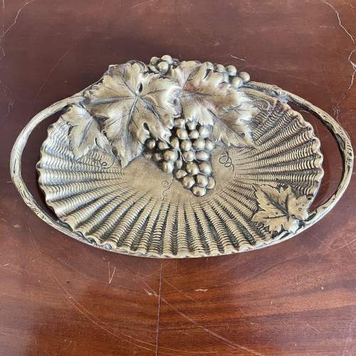 An Art Nouveau Tray in Gilded Bronze image-1