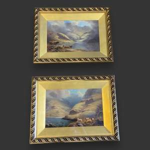 Pair of Victorian Oil Paintings by Wycliffe Egginton