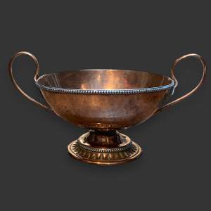 Duchess of Sutherland Copper and Silver Plated Pedestal Dish