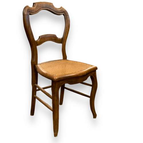 Antique Bergere Side Chair image-1