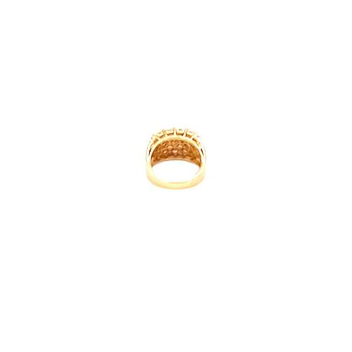 Gold Multi Sapphire Statement Ring. Birmingham 2002 image-5